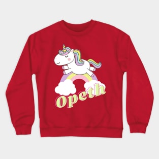 opeth ll unicorn Crewneck Sweatshirt